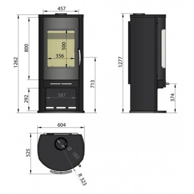 Отопительная печь Supra Darios Отопительная печь Supra Darios
