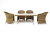 Обеденная группа 4SIS Латте-140 R Цвет: соломенный Обеденная группа 4SIS Латте-140 R Цвет: соломенный