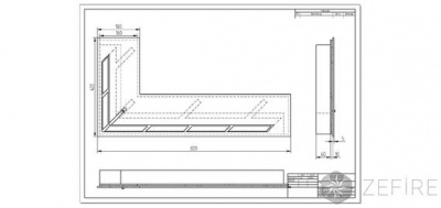 Zefire Угловой 800 Zefire Угловой 800