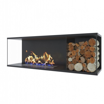Трехсторонний биокамин Firebox 1200 Wood
