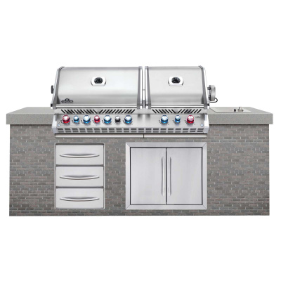 Гриль газовый встраиваемый Napoleon Prestige BIPRO-825 Гриль газовый встраиваемый Napoleon Prestige BIPRO-825