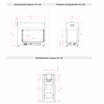 Каминная топка Schmid Lina G TV 87