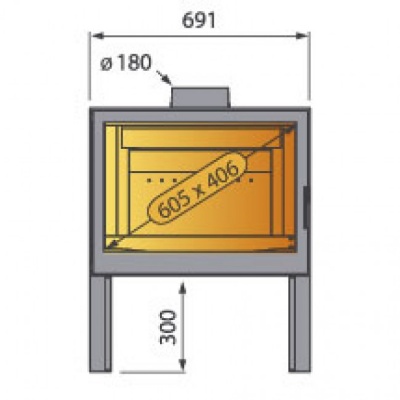 Отопительная печь Liseo Castiron LCI 7 G4 Stove Отопительная печь Liseo Castiron LCI 7 G4 Stove