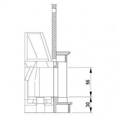 Каминная облицовка Palazzetti Siena Каминная облицовка Palazzetti Siena