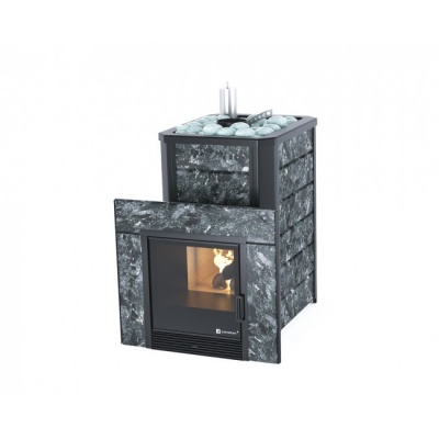 Печь для бани ИзиСтим Ялта 15 в камне Печь для бани ИзиСтим Ялта 15 в камне