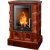 Печь-камин ABX BRITANIA EXclusive, кафельный цоколь - вставка Orion (коричневый) Печь-камин ABX BRITANIA EXclusive, кафельный цоколь - вставка Orion (коричневый)