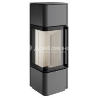 Печь Spartherm Cubo S, титан, светлый шамот