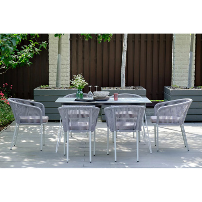 Стул 4SIS Марсель из роупа Цвет: белый Стул 4SIS Марсель из роупа Цвет: белый