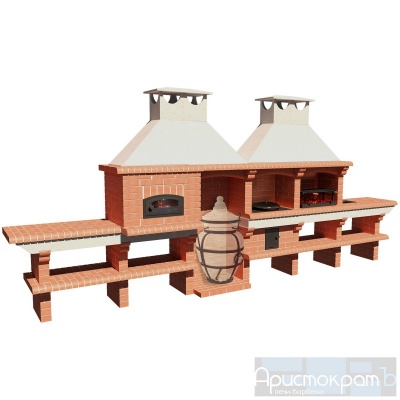 Кирпичное барбекю АРИСТОКРАТЪ 856 Кирпичное барбекю АРИСТОКРАТЪ 856