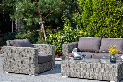 Лаунж-зона 4SIS Боно Цвет: серый (гиацинт)