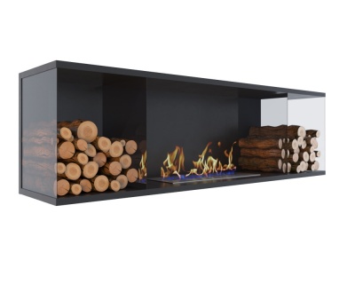 Трехсторонний биокамин Firebox 1400 Wood