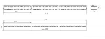 Электрокамин Schönes Feuer 3D FireLine 3000 Электрокамин Schönes Feuer 3D FireLine 3000