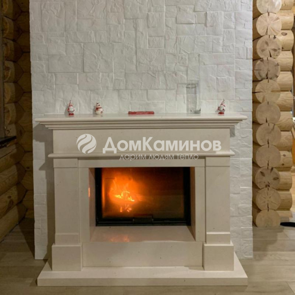 Мраморный портал Астов к304 с топкой пс 10057