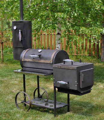 Гриль Смокер Fireline казан XXL