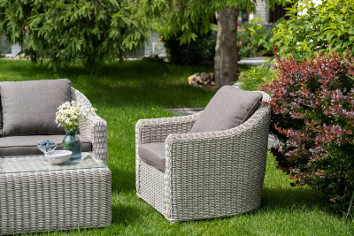 Комплект садовой мебели 4SIS Кон Панна Цвет: бежевый Комплект садовой мебели 4SIS Кон Панна Цвет: бежевый