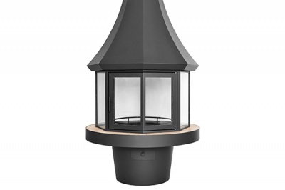 Островной камин LUGO