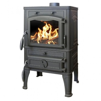 Печь-камин Guca Premium с плитой (Гуча, премиум)