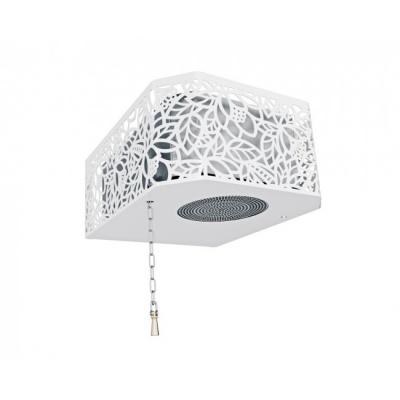 Обливное устройство для бани ИзиСтим Каскад 30 Хохлома белый