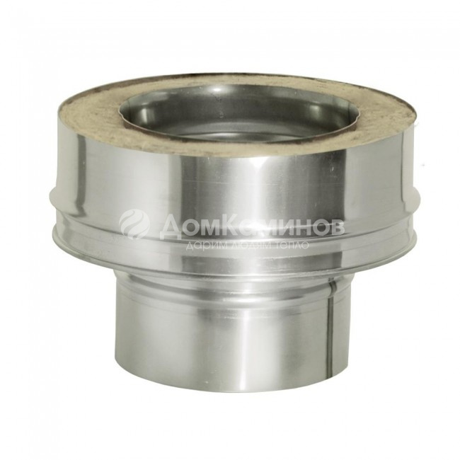 Переходник Дымок 0.8 мм с изоляцией, моно-термо, d=110 мм