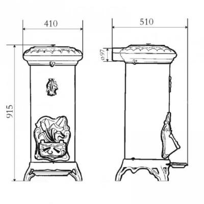 ПЕЧЬ-КАМИН Invicta SOLOGNE черный ПЕЧЬ-КАМИН Invicta SOLOGNE черный