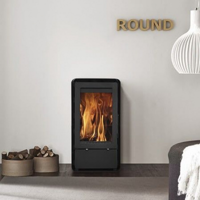 Печь-камин Solzaima Tek Round Eco Печь-камин Solzaima Tek Round Eco