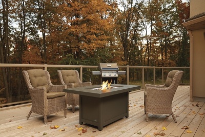 Стол-камин газовый Hampton