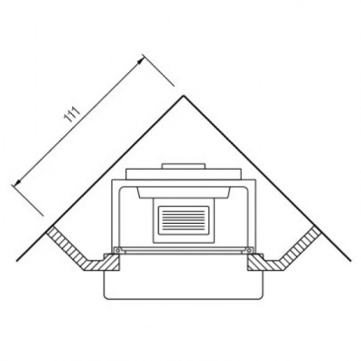 Каминная облицовка Palazzetti Marsala angolo 78 Каминная облицовка Palazzetti Marsala angolo 78