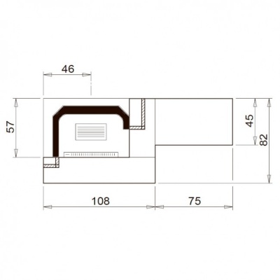 Каминная облицовка Palazzetti Salonicco dx Каминная облицовка Palazzetti Salonicco dx