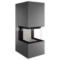 Камин Spartherm Artemis, титан, светлый шамот