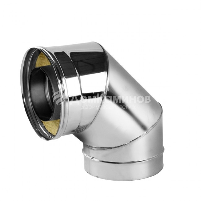 Отвод Вулкан V50R 90° D120/220, нерж 321/304