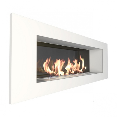 Биокамин Elliot 1200 белый со стемалитом