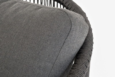 Кресло 4SIS Верона, каркас темно-серый шагрень, роуп темно-серый, ткань Savana Grafit Кресло 4SIS Верона, каркас темно-серый шагрень, роуп темно-серый, ткань Savana Grafit