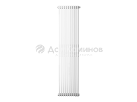 Радиатор труб. Zehnder Charleston 3180, 14 сек.1/2 бок. подк.RAL9016 (кроншт.в компл)