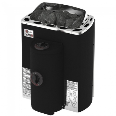 Электрическая печь SAWO COATED, MINI X MX-36NB-P-F (3,6 кВт, встроенный пульт, термопокрытие) Электрическая печь SAWO COATED, MINI X MX-36NB-P-F (3,6 кВт, встроенный пульт, термопокрытие)