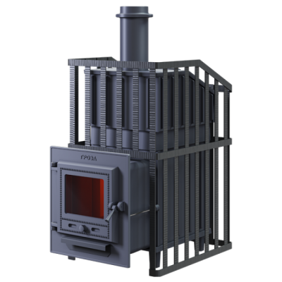 Печь для бани чугунная Гефест Гроза Ураган 24 (М)