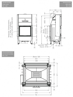 Каминная топка Spartherm Mini S FDh 4S Каминная топка Spartherm Mini S FDh 4S
