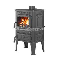 Печь-камин Везувий LV-12 "Антрацит" диаметр дымохода: 120 мм