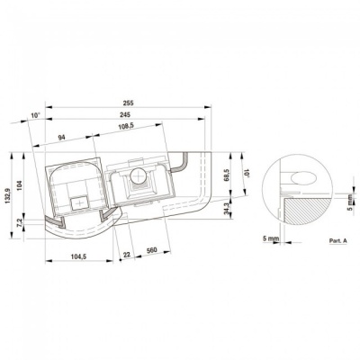 Каминная облицовка Palazzetti Brunico