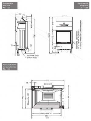 Каминная топка Spartherm Varia 2L 55h 4S Каминная топка Spartherm Varia 2L 55h 4S