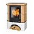 Печь-камин ABX BAVARIA EXclusive - вставка Orion, с прямым цоколем (табак)