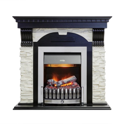 Каминокомплект Dublin Сланец Denville Темный дуб Каминокомплект Dublin Сланец Denville Темный дуб