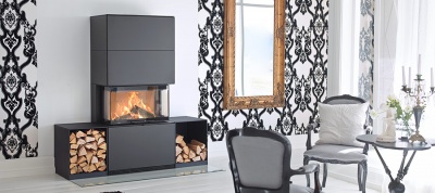 Contura i51 с дровяным ящиком Contura i51 с дровяным ящиком