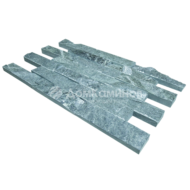 Плитка облицовочная Гефест 200х40х20 "рваный камень" талькохлорит Плитка облицовочная Гефест 200х40х20 "рваный камень" талькохлорит