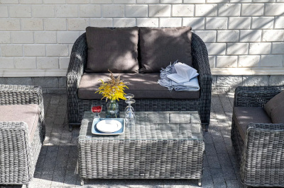 Диван 4SIS Кон Панна Цвет: графит