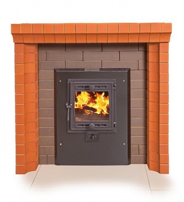 ПОРТАЛ ИЗ ФИГУРНОГО КИРПИЧА КРАСНОЕ ОБРАМЛЕНИЕ