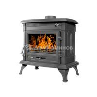 Печь-камин Везувий AST-13К "Антрацит" диаметр дымохода: 150 мм