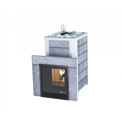 Печь для бани ИзиСтим Ялта 15 в камне Печь для бани ИзиСтим Ялта 15 в камне