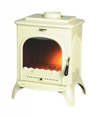 ПЕЧЬ-КАМИН Invicta SEVILLE эмаль слоновая кость NEW ПЕЧЬ-КАМИН Invicta SEVILLE эмаль слоновая кость NEW