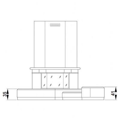 Каминная облицовка Palazzetti Las Vegas, Emperador Каминная облицовка Palazzetti Las Vegas, Emperador