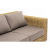 Диван 4SIS Боно трехместный Цвет: соломенный Диван 4SIS Боно трехместный Цвет: соломенный